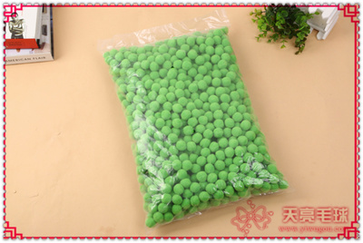 OPP袋裝多色毛絨毛球 服裝服飾輔料 廠家直銷 規(guī)格可定制