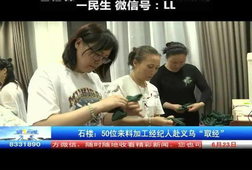 石樓 50位來料加工經紀人赴義烏 取經