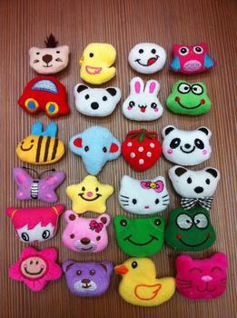 我有毛絨動物卡通頭車耳朵塞棉花_義烏購義烏來料加工