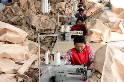 來料加工業助農增收