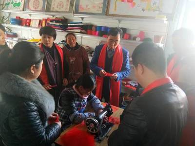 義烏小商品來料加工落戶汶川,汶川求職者又多了工作的門道