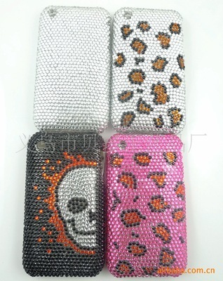 【廠家供應鑲鉆手機殼/點鉆手機保護殼/鑲鉆手機美容】價格,廠家,圖片,手機保護套/保護殼,義烏市貝多工藝品廠-